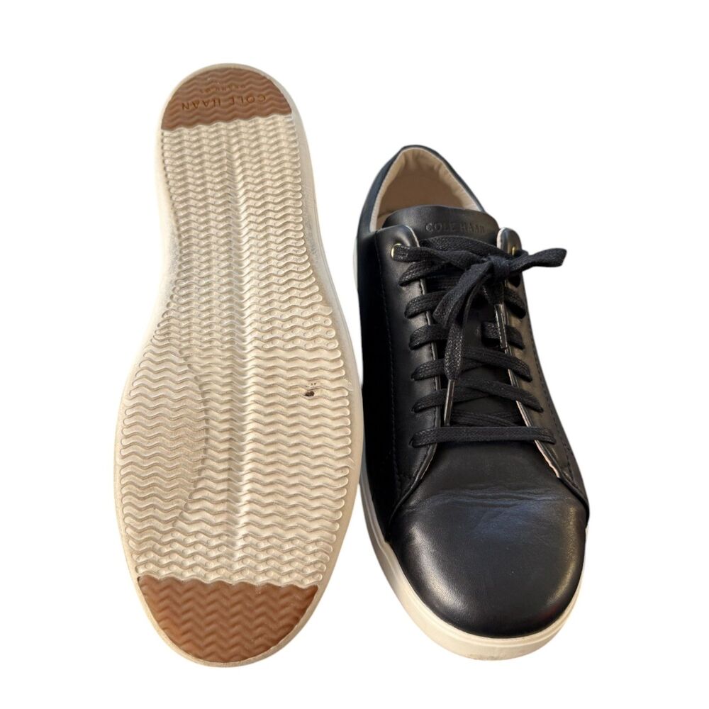 EUC Cole Haan Women's Grand Crosscourt Sneakers Black Size 9.5M - Picture 6 of 6